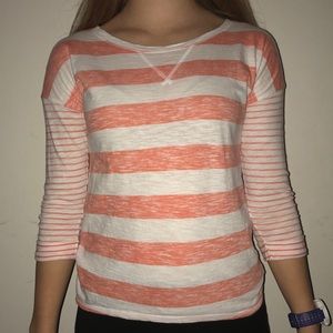Arizona Orange and White Faded Shirt